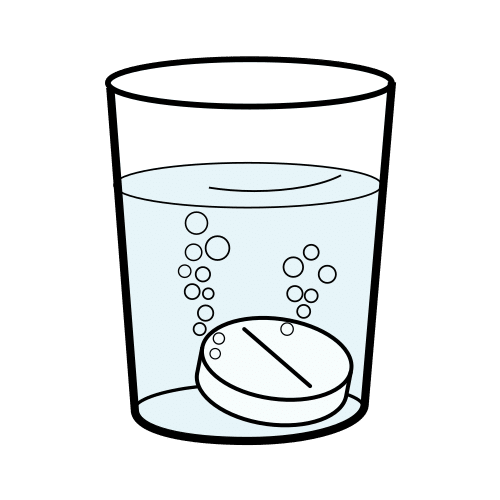 effervescent tablet