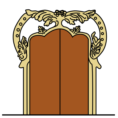 puerta modernista