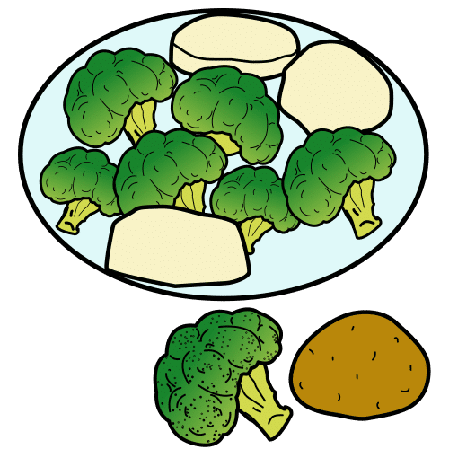 broccoli with potatoes