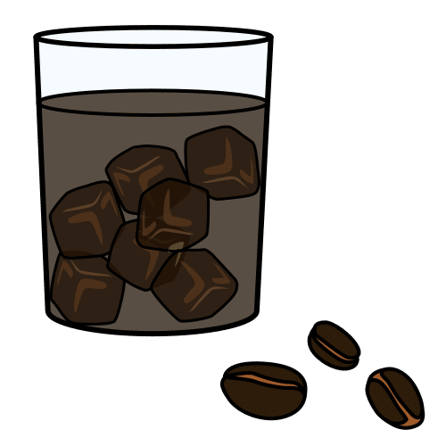 café con hielo