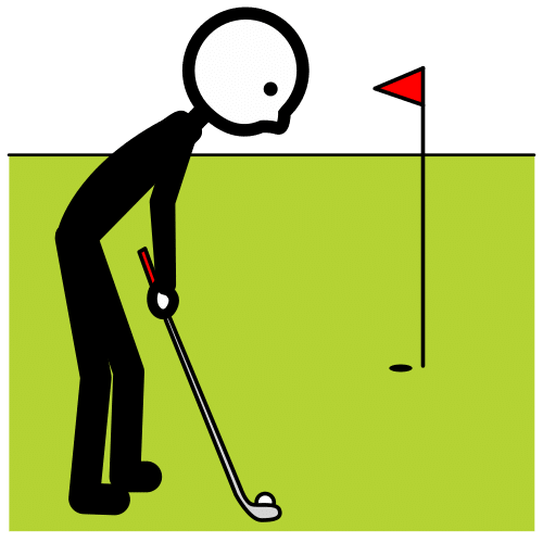 jugar al golf