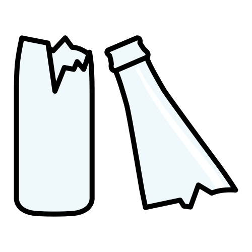 broken bottle