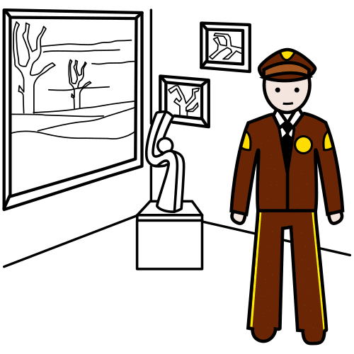 vigilante de seguridad