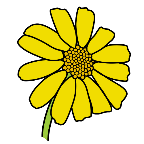 flor amarilla