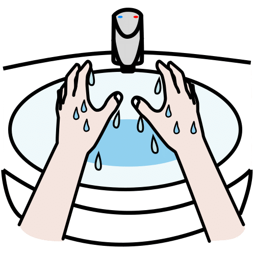 shake your hands dry