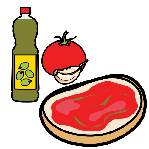 bread with tomato