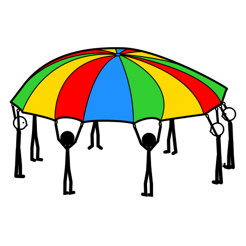 juego del paracaídas