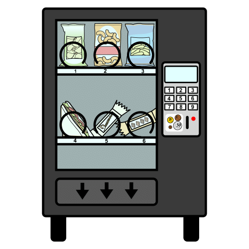 snack food vending machine