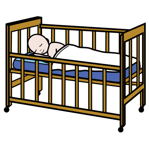 sleep in the crib