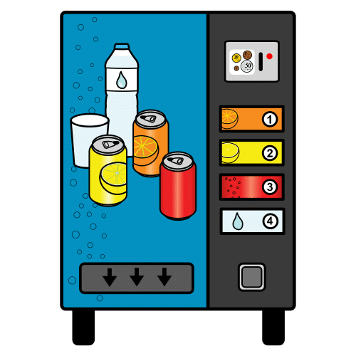 cold drink vending machine