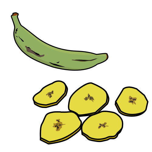 banana chips