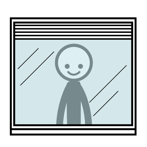 mirar por la ventana