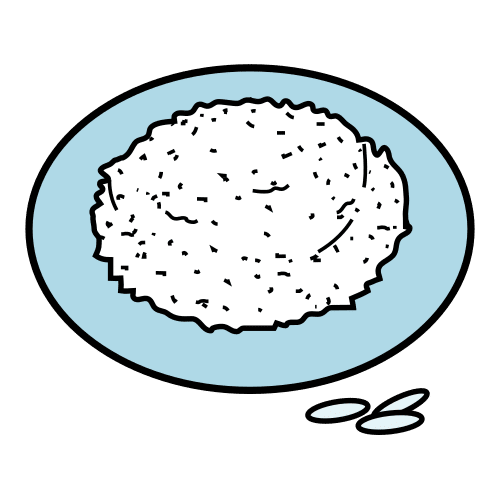 white rice