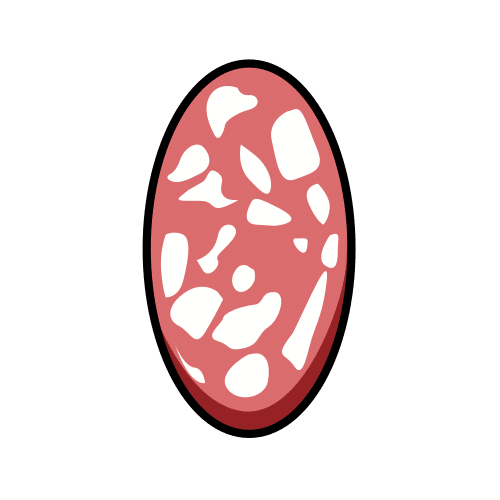 rodaja de salchichón