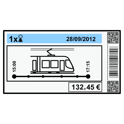 train ticket