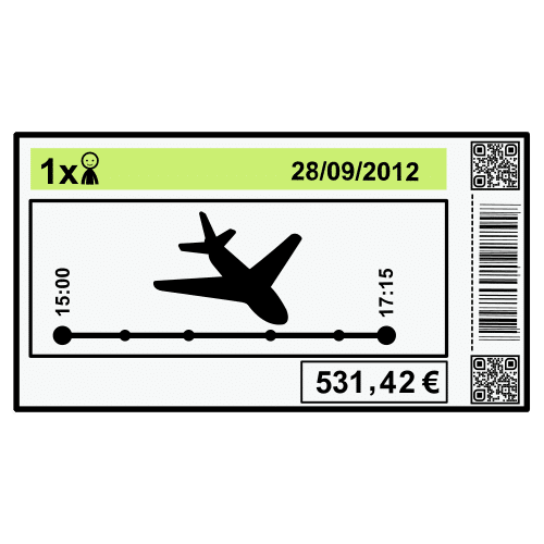 airline ticket