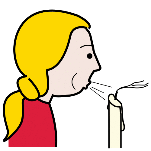 extinguish the candle