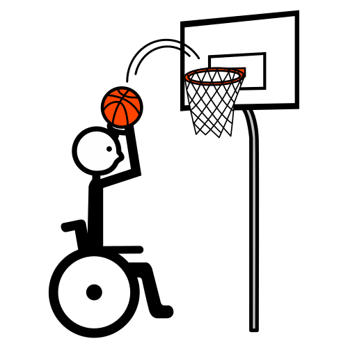 shoot a basket