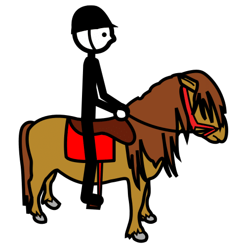montar en pony