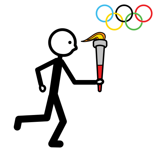 relevo de la antorcha olímpica