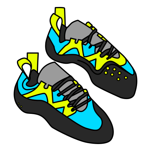 climbing shoes