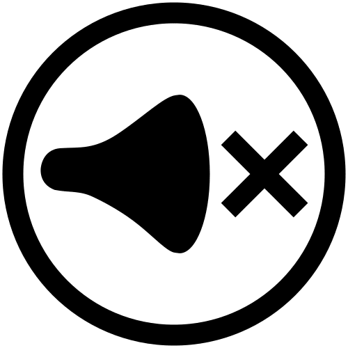 botón de silencio del volumen