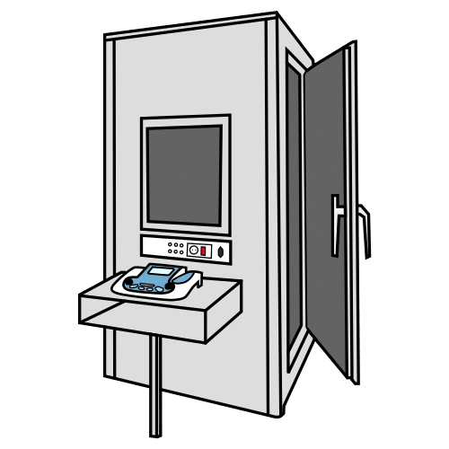 audiometric booth