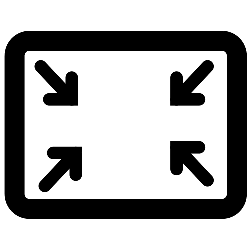 exit fullscreen button