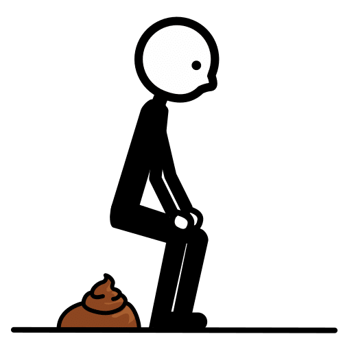 defecate