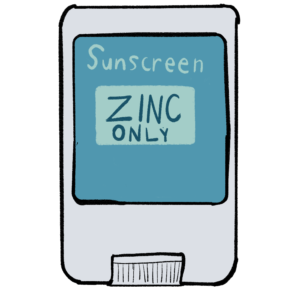zinc only sunscreen