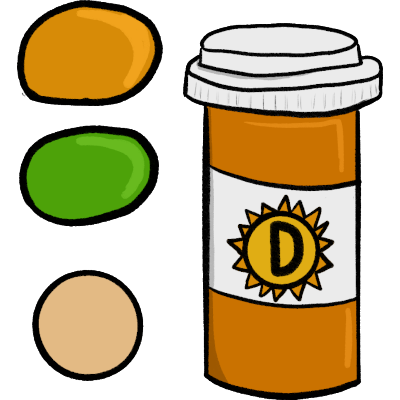 vitamin D pill