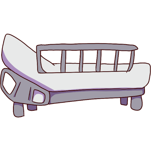 hospital bed