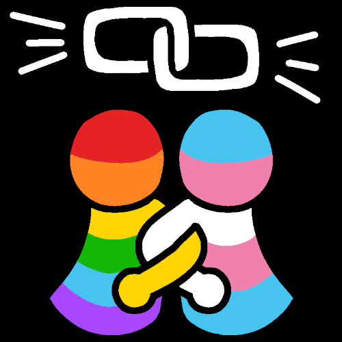queers stick together [high-contrast]