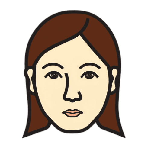 girl's face