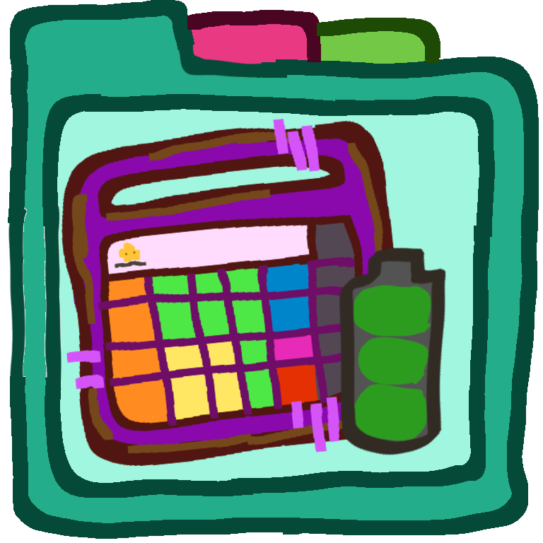 AAC battery folder