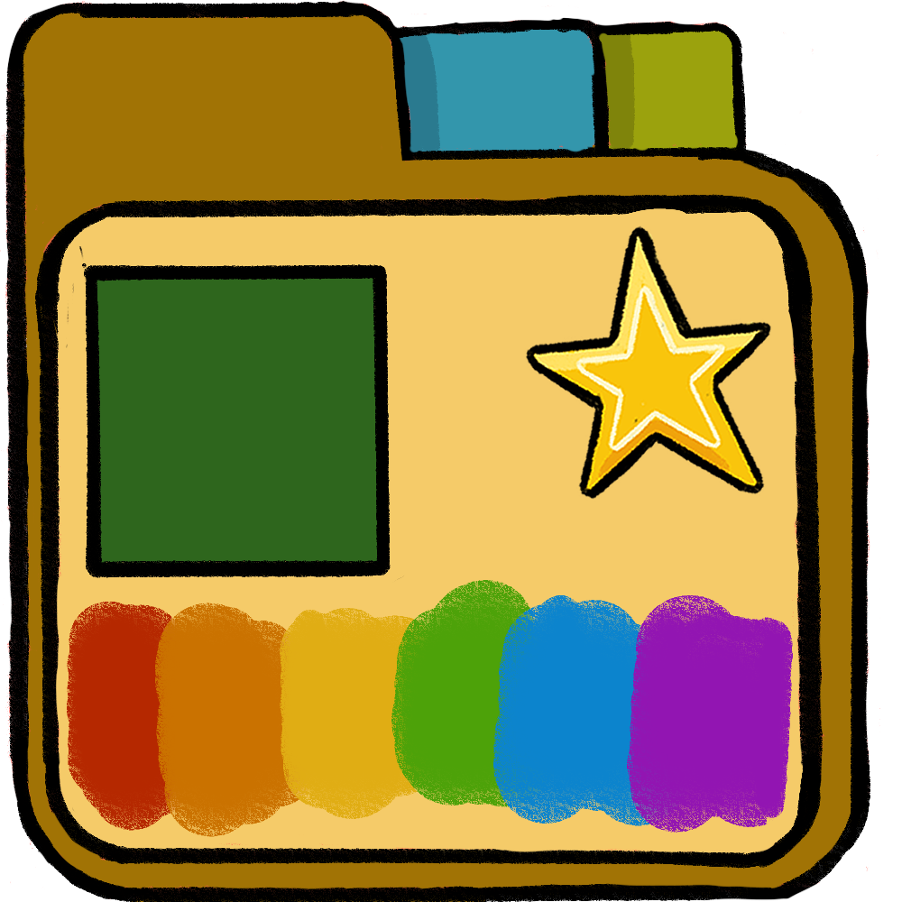colors and shapes folder