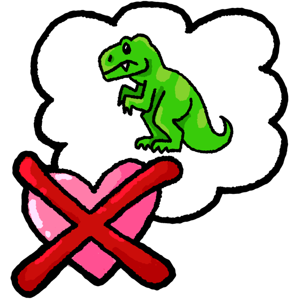 I don't like dinosaurs