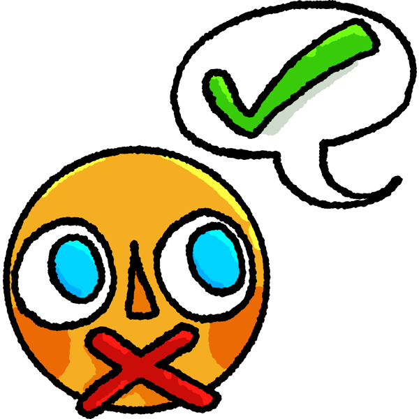 I'm allowed to not talk