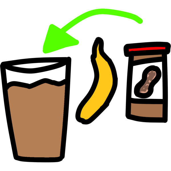 banana peanut butter smoothie