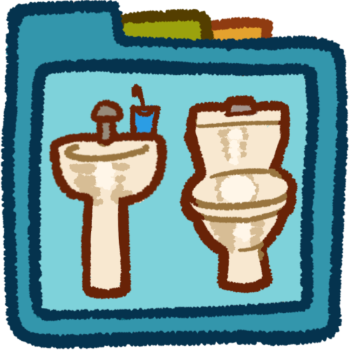 bathroom folder