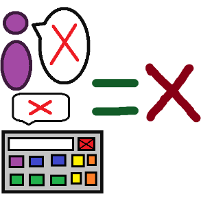 'no' said with AAC is still no