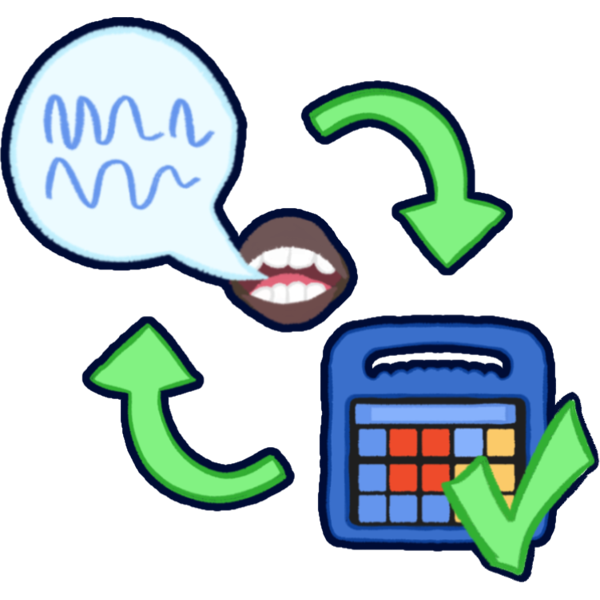I'm allowed to use my AAC and Mouth Speech