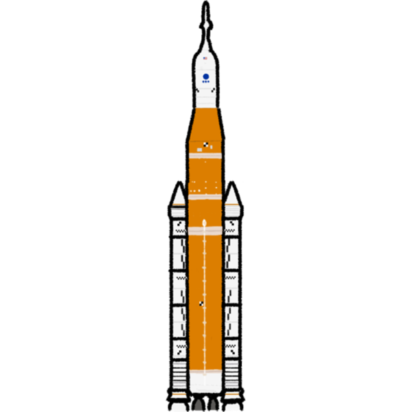 Artemis rocket - Space launch system (SLS)