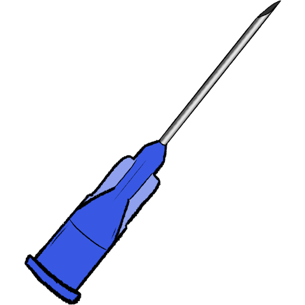 23 gauge needle