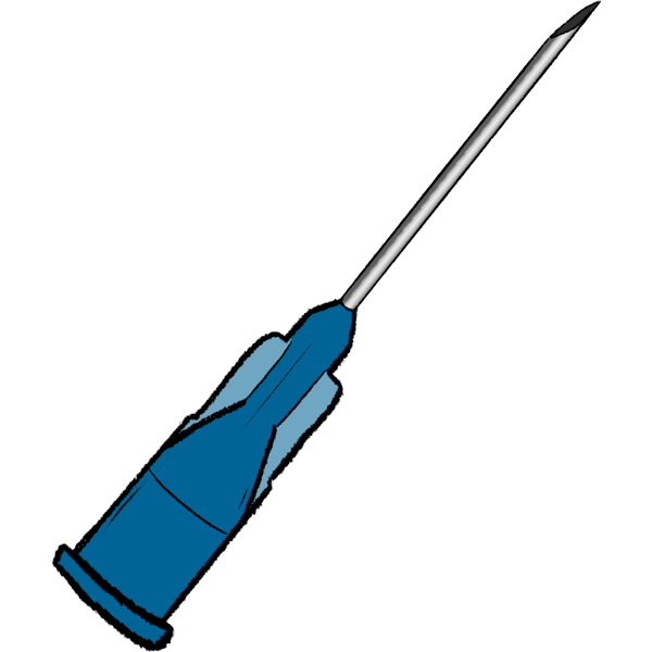 28 gauge needle