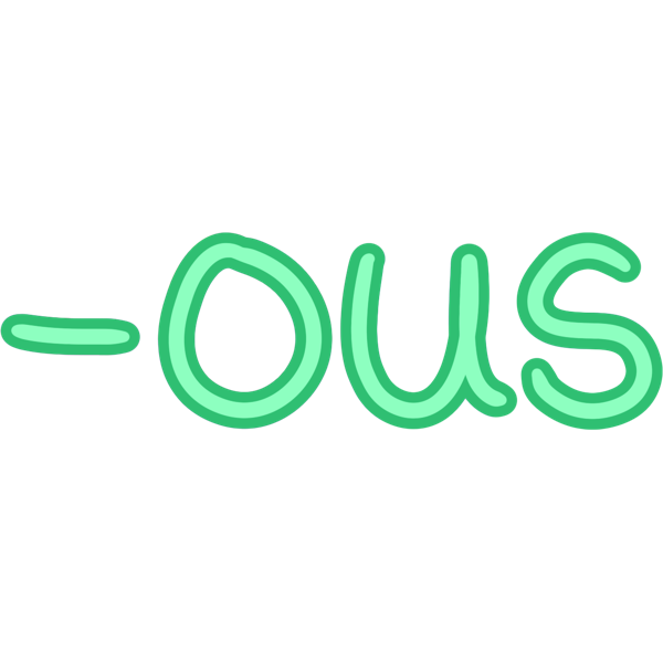 -ous