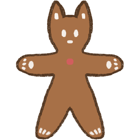 gingerbread furry / person