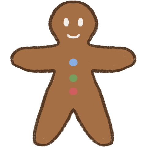 gingerbread person / man