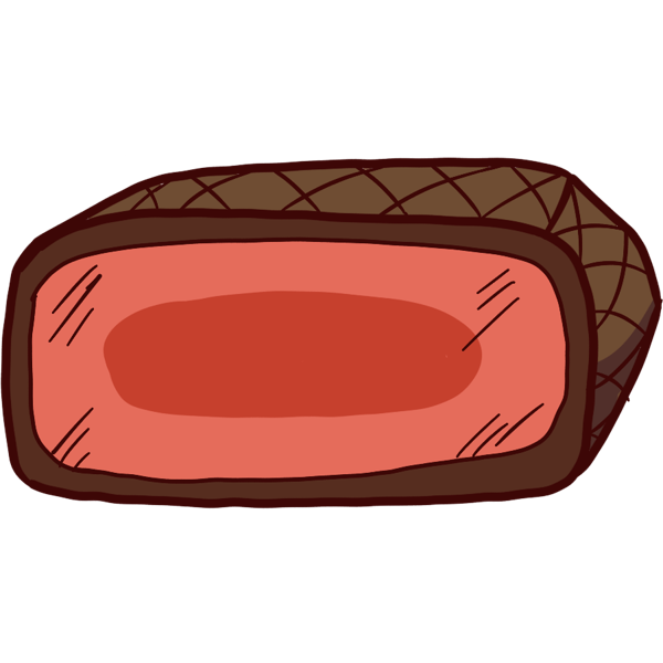 medium rare steak