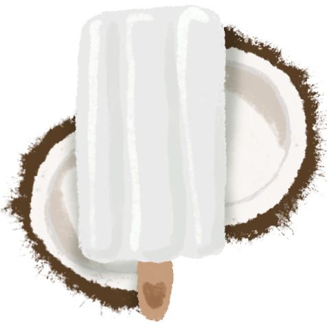 coconut popsicle